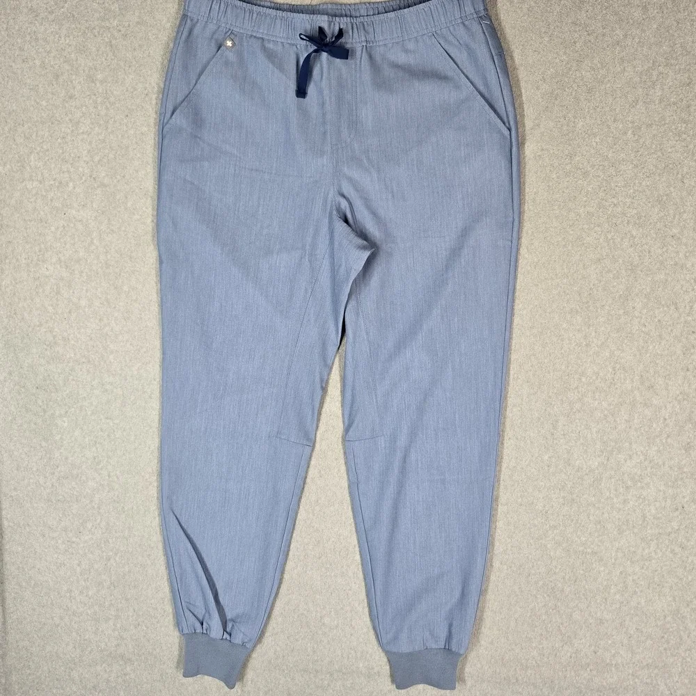 FIGS Men Scrub Pants L Light Blue Jogger Tansen 2.0 NWT